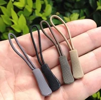 10pcs zipper puller end zip cord tab replacement clip fixer broken buckle travel bag suitcase backpack fit rope tag outdoor tool