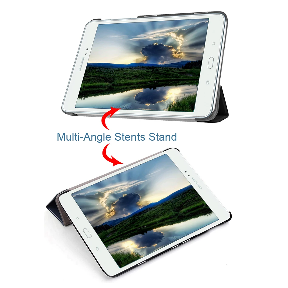 MTT Тонкий чехол из полиуретановой кожи для планшета для samsung Galaxy Tab S2 S 2 8,0 Магнитный Флип-Стенд защитный чехол Funda T715 T710 T715C T713