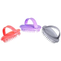 3pcs classic shampoo brush scalp dandruff brush nylon brush teeth bath shampoo products hair cleaning tools