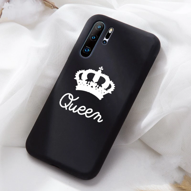 04 Мягкий матовый чехол из ТПУ с узором для huawei P20 P20Lite P20Pro Honor10, чехол с мультяшным сердечком, задняя крышка для Huwei Honor 20 P30Lite - Цвет: 04