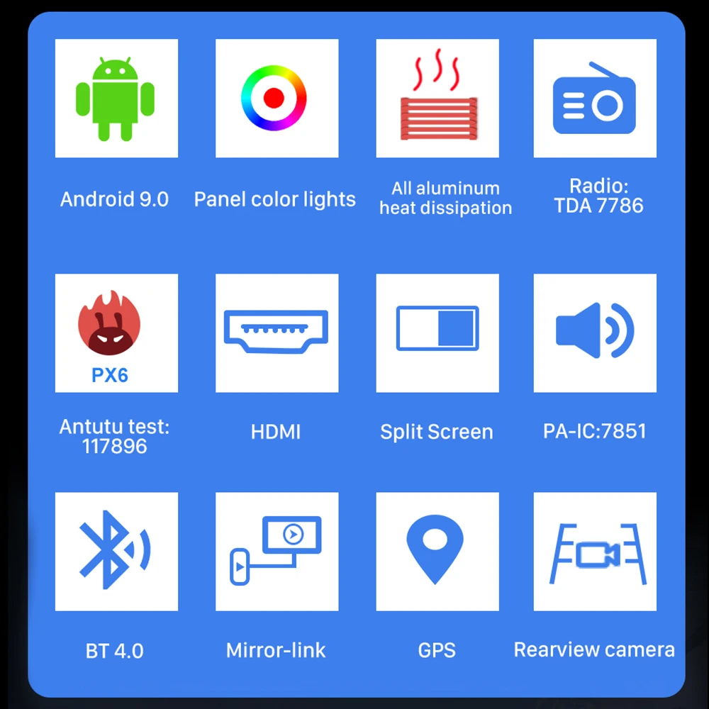 Автомагнитола Eunavi 2 din Android 9 GPS для Skoda Fabia 2015 стерео головное устройство 2din IPS RDS