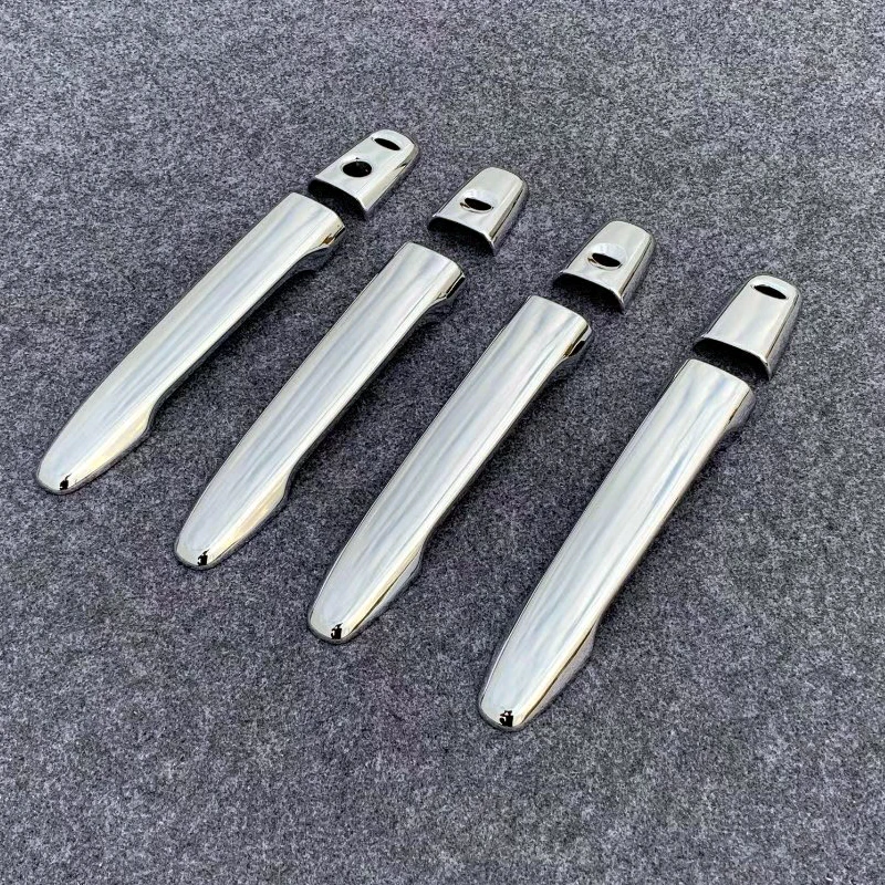 

Car Styling 8PCS ABS Chrome Exterior Door Handles Cover Trim for Mitsubishi Delica 2019 2020 accessories