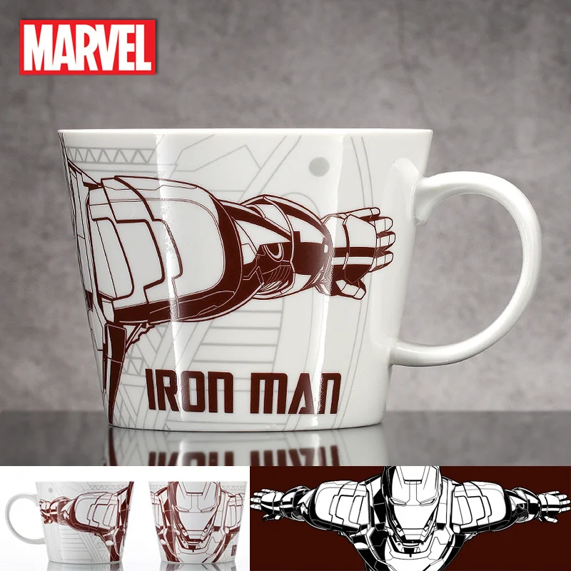 Дисней кружка Marvel Железный человек чашка для воды Большая керамическая с