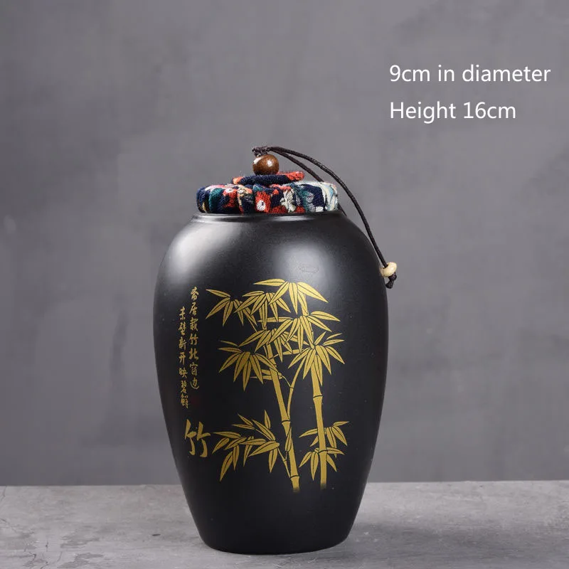 Банка для чая карамельных цветов Кухонный Контейнер хранения специй фарфоровая