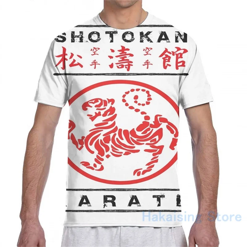 Футболка Shotokan Karate для мужчин и женщин модная футболка со сплошным принтом