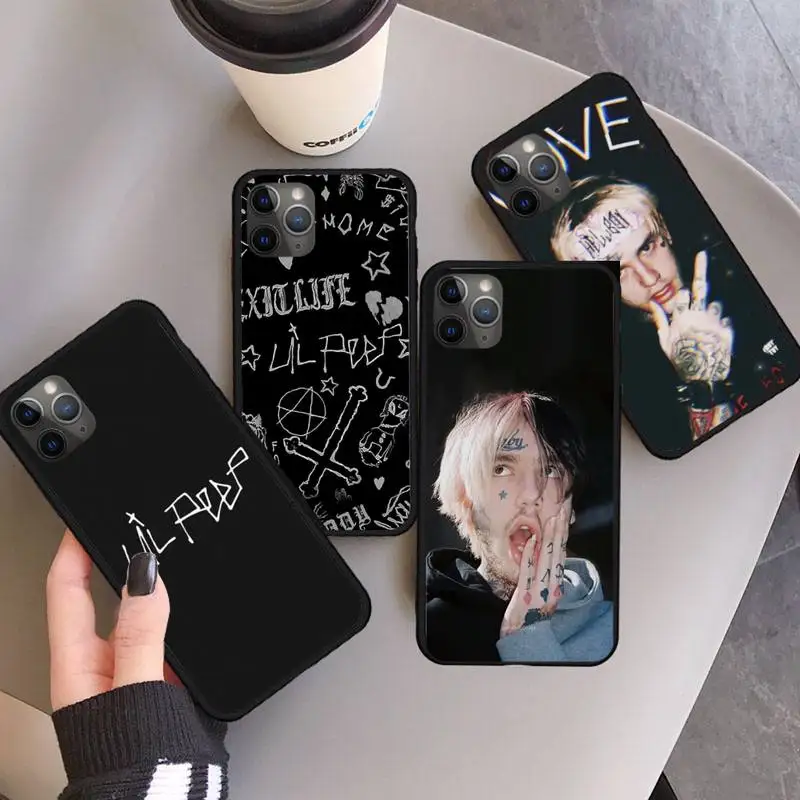 Lil Peep Lil Bo Peep Soft Phone Case for iPhone 11 12 pro XS MAX 8 7 6 6S Plus X 5S SE 2020 XR mini
