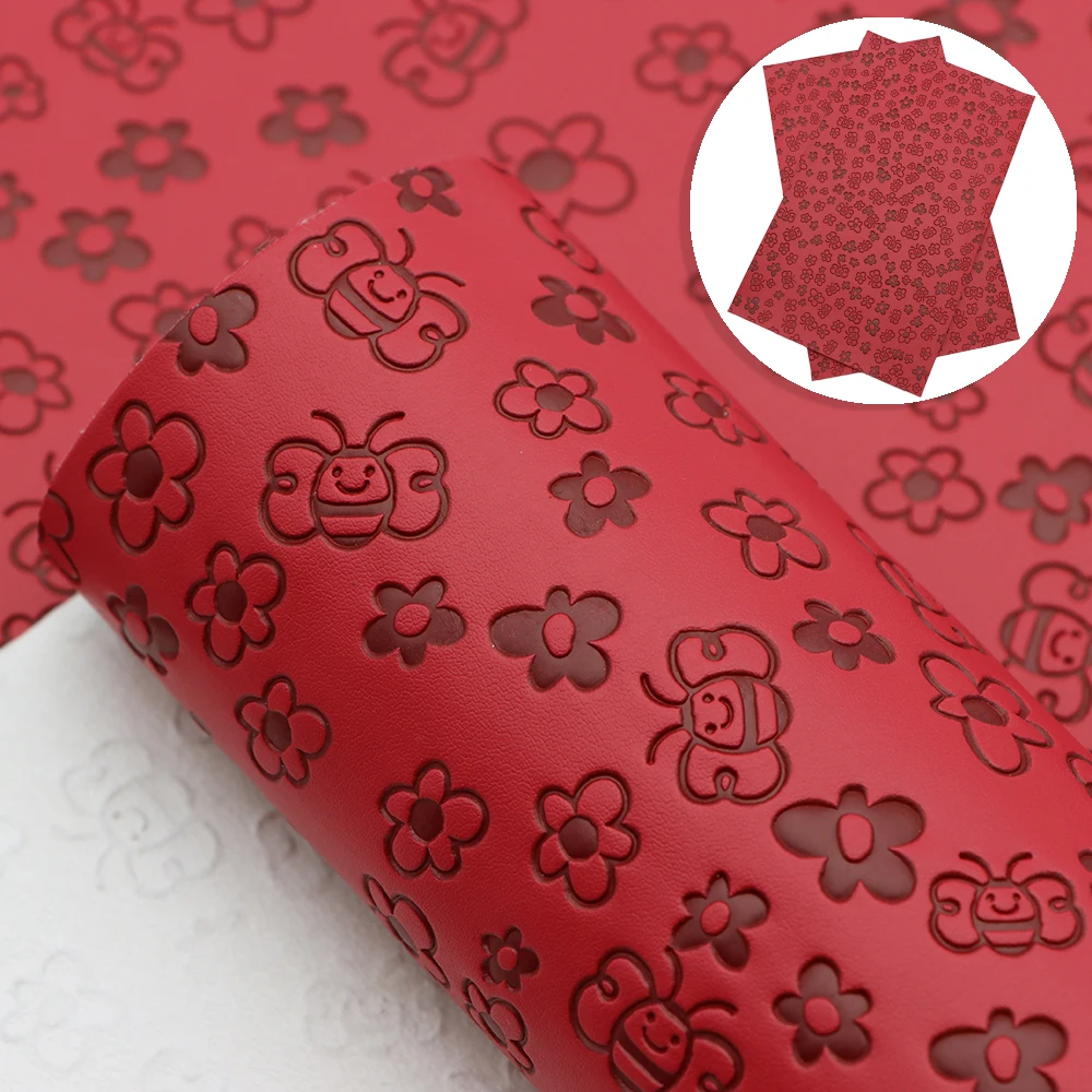 Аксессуары David 20*33 см цветок пчела искусственная кожа пэчворк для волос бант