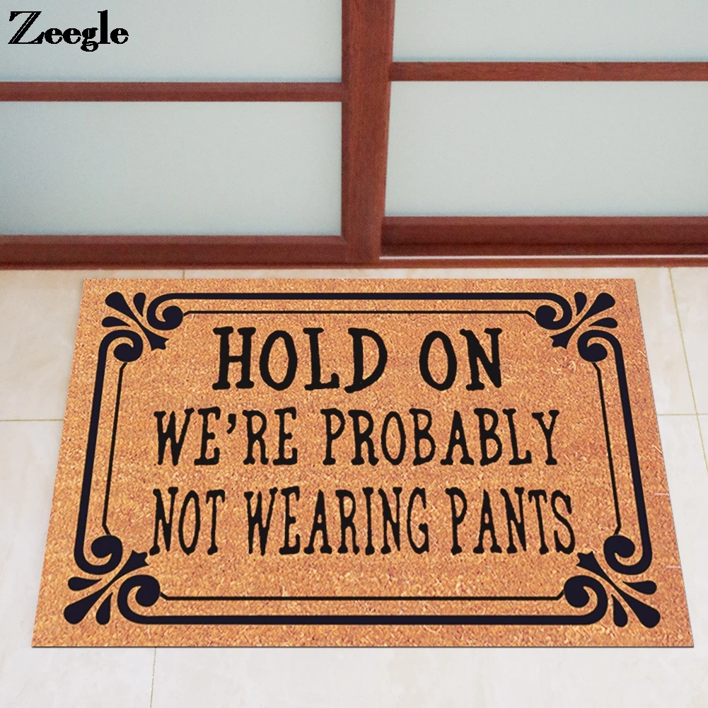 

Classic Style Anti-Slip Hallway Door Mat Bedroom Bedside Foot Mat Doormat Child Bedroom Carpet Waterproof Floor Mat