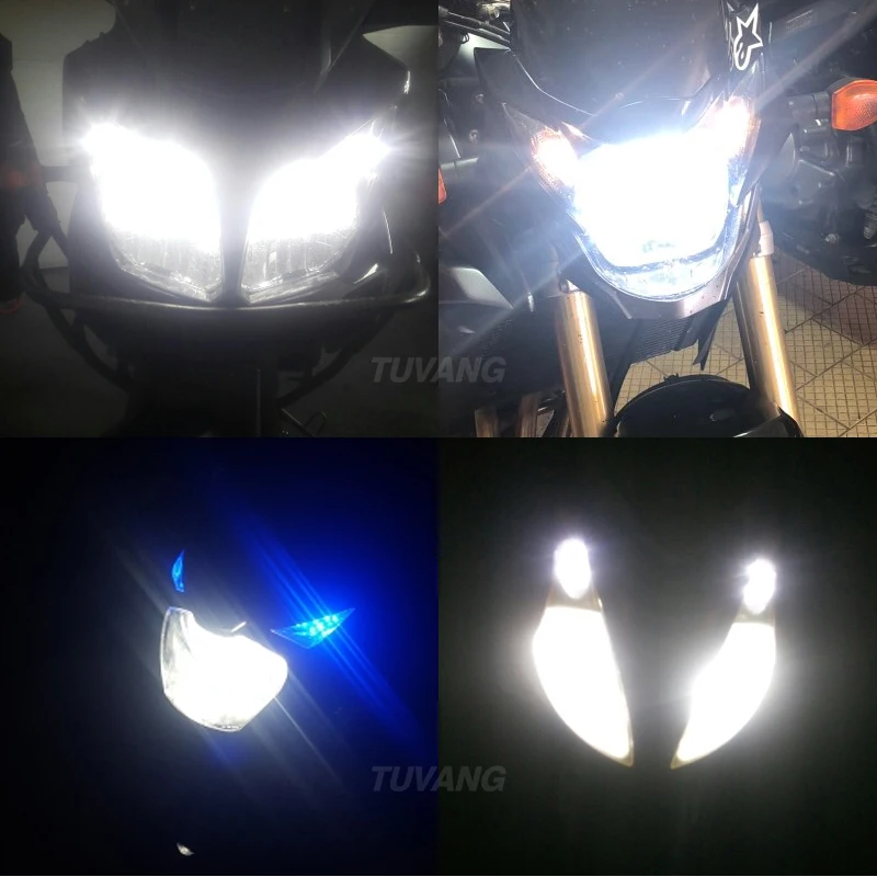 Светодиодный фонарь для мотоцикла 12В/24В H4 Hi Lo beam Moto подходит большинства