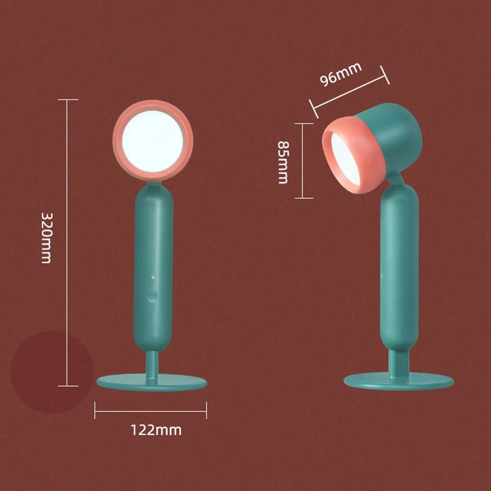 

LED Simple Desk Lamp Kids Eye Protection Adjustable Touch Sensor Reading Study Table Lamp Bedroom Home Dormitory Office Decor