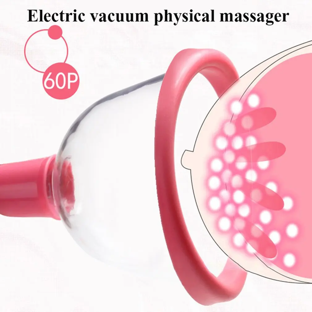 

Portable Electric Chest Enlargement Device Vacuum Pump Chest Massager Nipple Enlargement Instrument