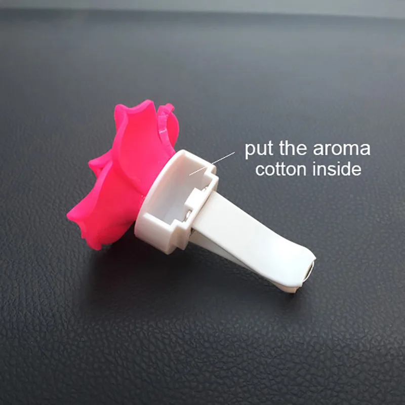 Освежитель воздуха для автомобиля Камелия с цветочным декором автомобильный