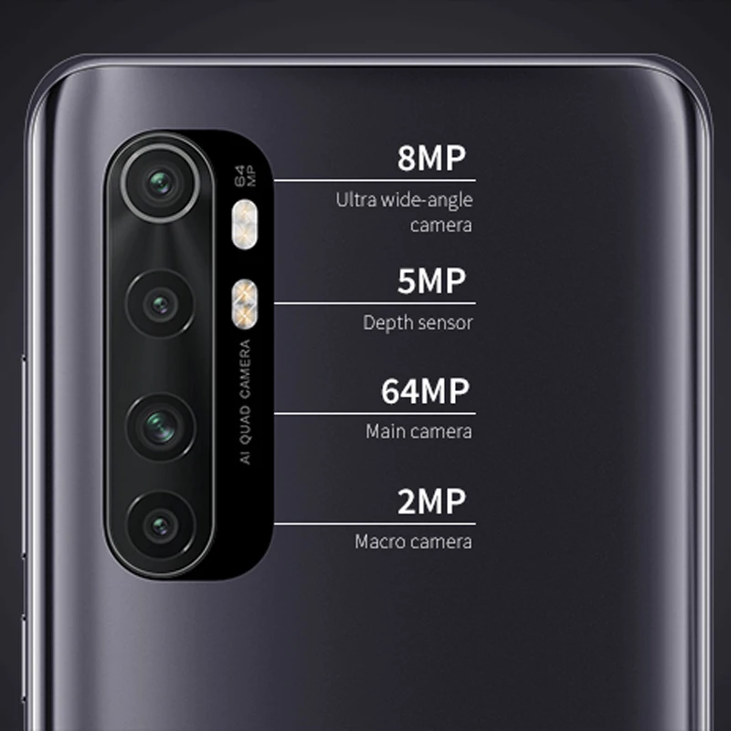 Глобальная версия Xiaomi Mi Note 10 Lite мобильный телефон 6 ГБ ОЗУ 128 ROM Snapdragon730G 64