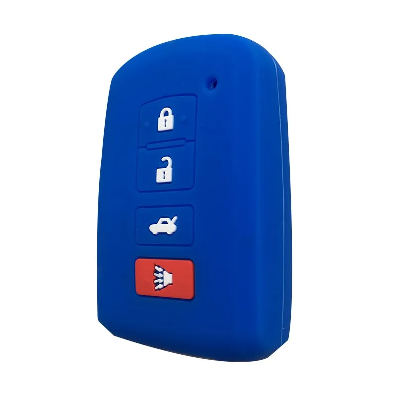 Чехол из силикагеля для сигнализации чехол автомобильного ключа кожаный Toyota RAV4