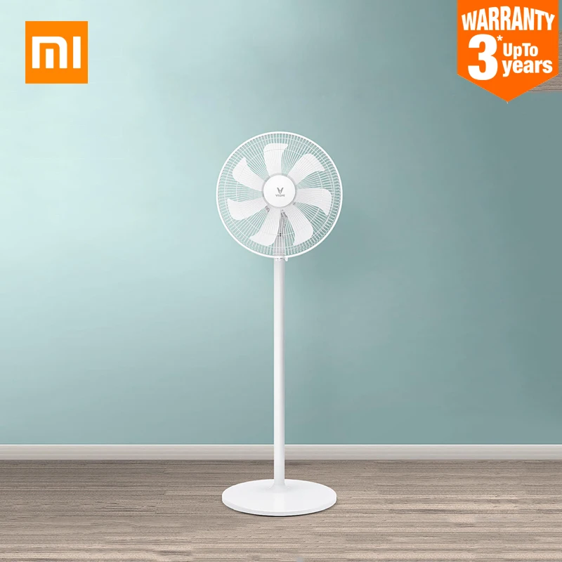 Xiaomi Электрический вентилятор для дома кулер дом напольный портативный