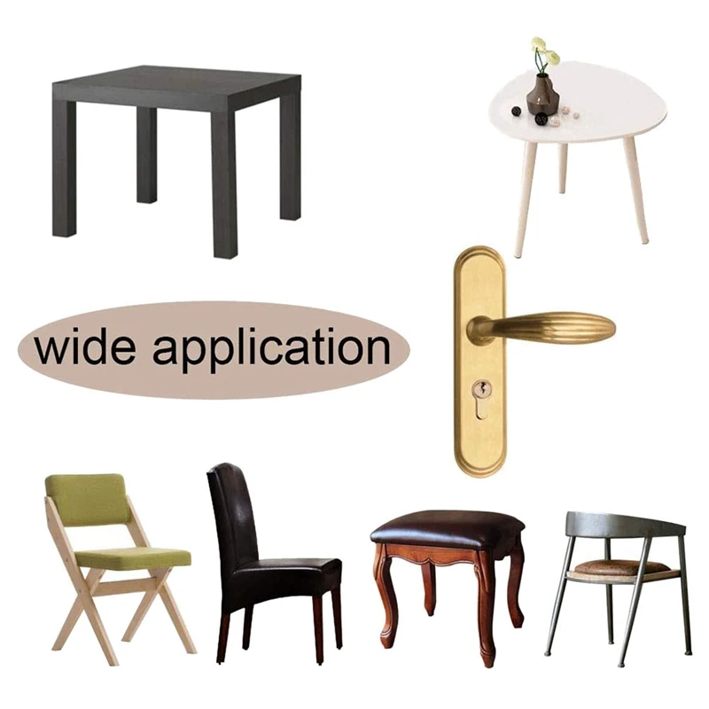 

Transparent Silicone Round Furniture Table Chair Leg Caps Floor Protectors Caps,with Felt Pads,Fit 1.1-1.2 In,32 Pack