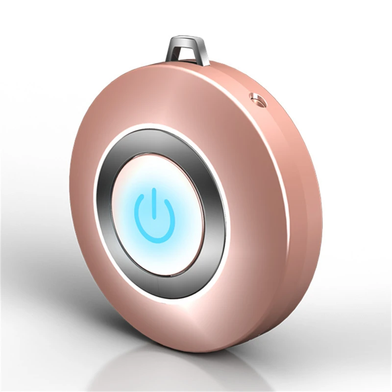 

Mini Portable USB Air Cleaner Negative Lon Generator Wearable Air Purifier Necklace Low Noise Air Freshener