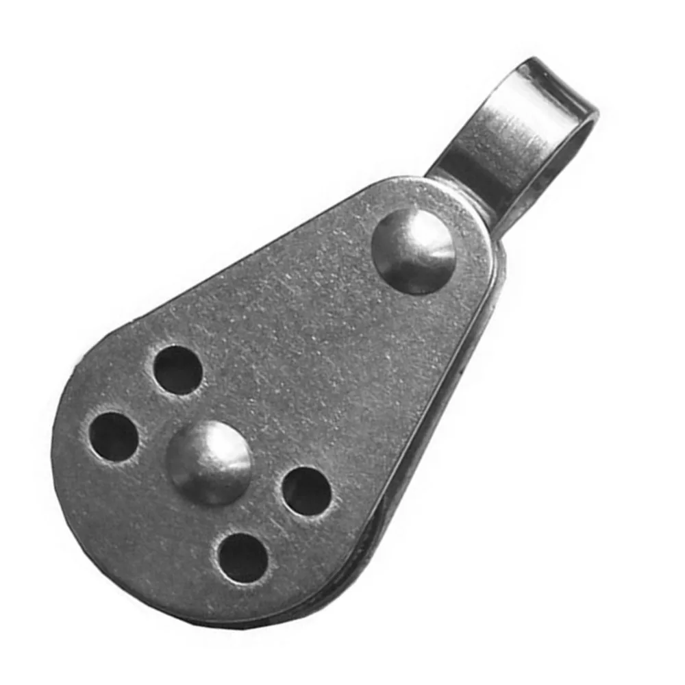 Прочный из нержавеющей стали Открытый Водные виды спорта морской шкив один блок