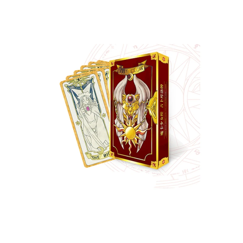 1 комплект Аниме Cardcaptor Sakura Клоу карты Косплей КИНОМОТО Card captor SAKURA с Сакурой Таро |