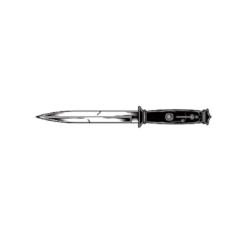 

190MM×120MM Dagger and Knife Simulation Tattoo Waterproof Tattoo Applique Arm Calf Tattoo Sticker