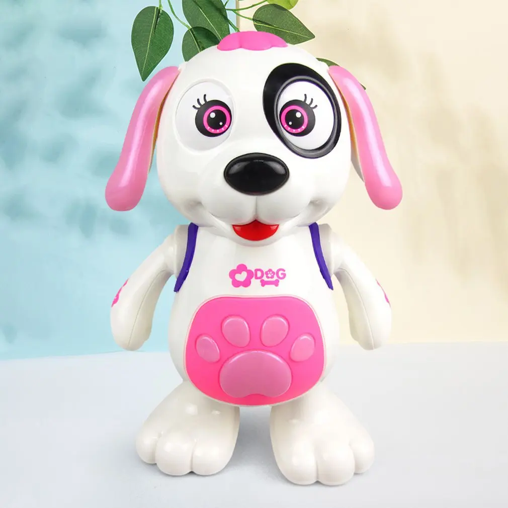 

Electric Music Light Dance Walk Robot Dog Toy Without Battery Puppy Bounce Interesting Bionic Function Toy
