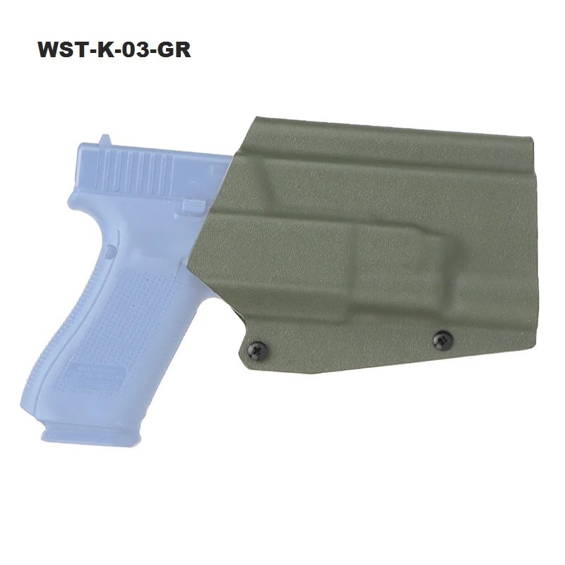Чехол Kydex для Glock 17/19/19x/45 внутренний пояс фонарь 19x (Gen 1-5) чехол пистолета X300 - купить