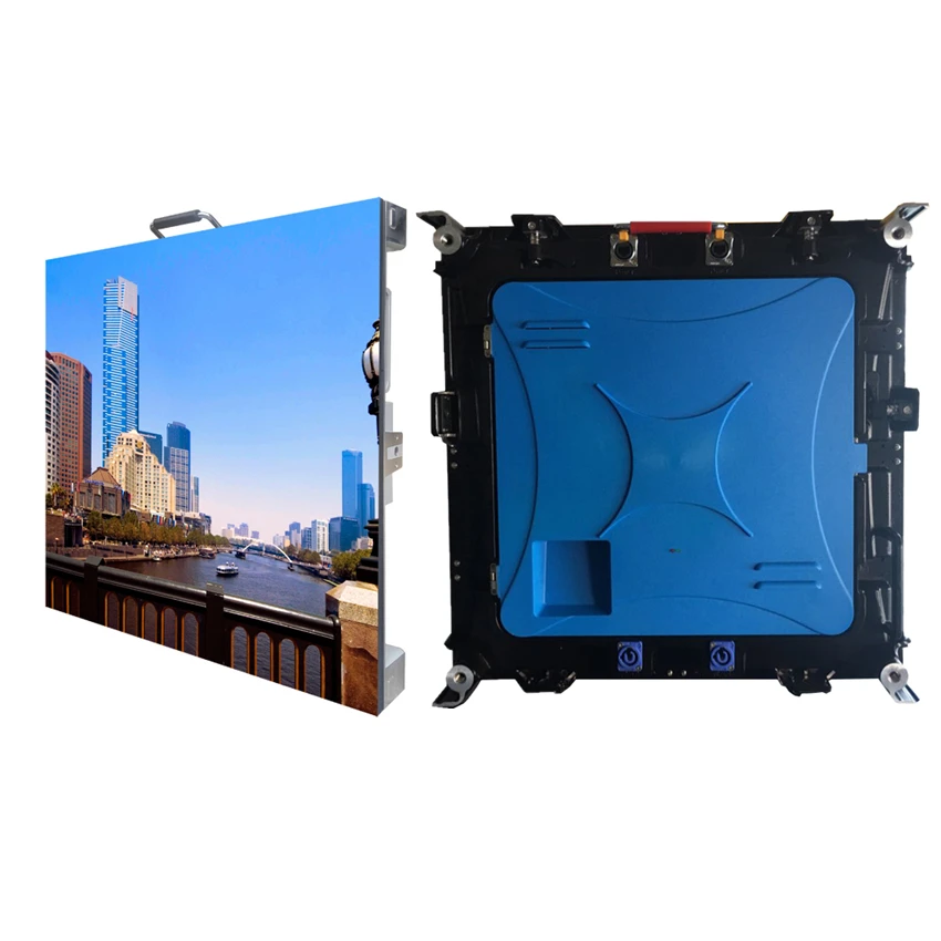 Outdoo LED Matrix TV P5 наружный 640x640 мм литой алюминиевый шкаф полноцветный рекламный щит |