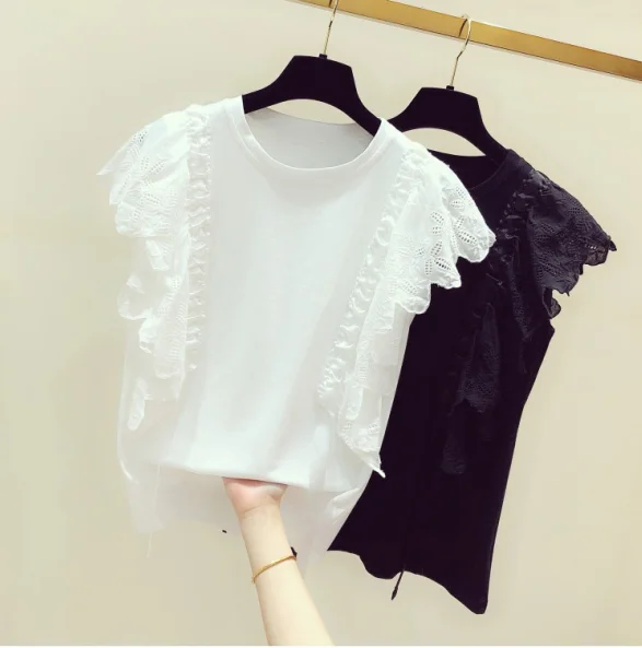 

T Shirt Women 2021 New Planet Print Casual Slim Women Tops T-Shirts Plus Size one