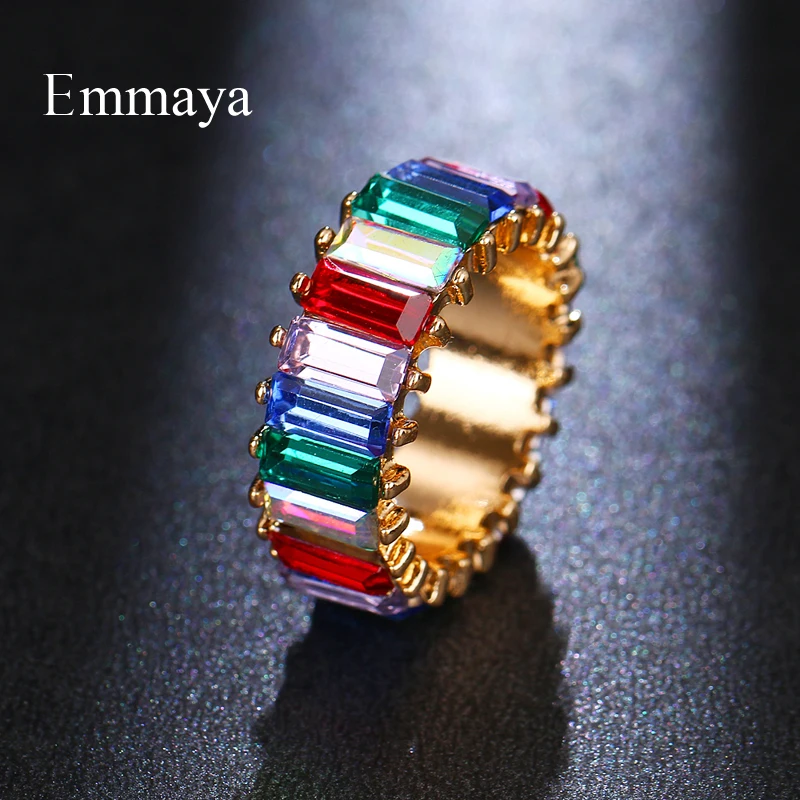 Emmaya классический стиль искусственное золото с красочным геометрическим