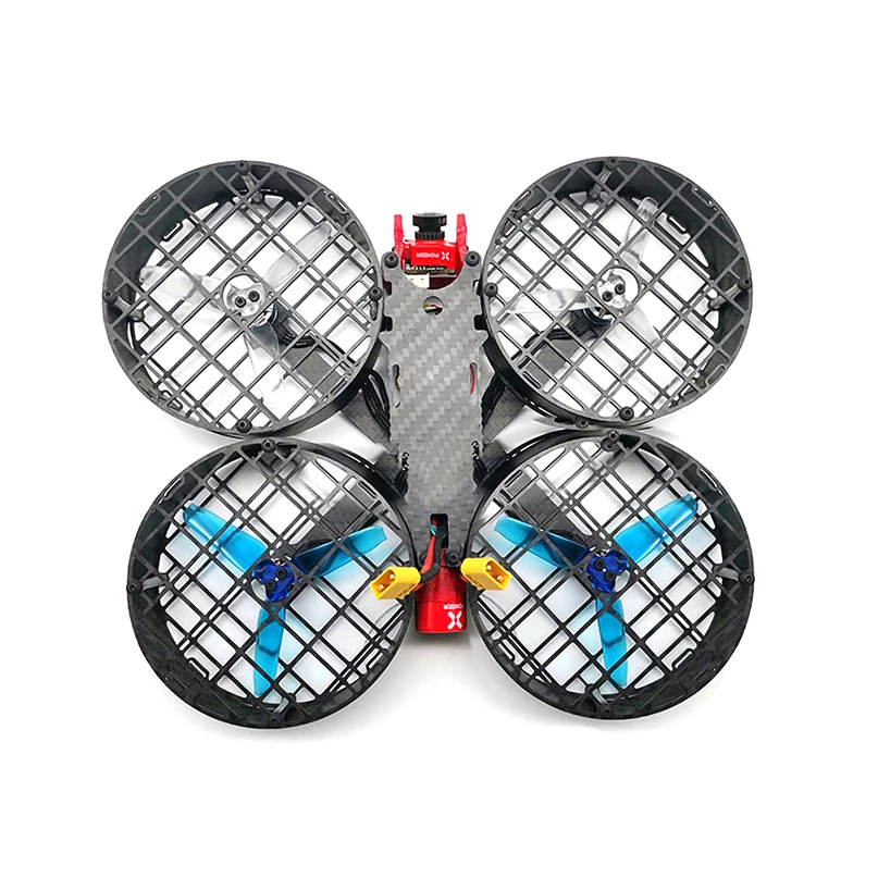

X149 149 149mm 3inch Micro Mini FPV RC Carbon Fiber Quadcopter Frame Kit with Carbon Fiber Prop Guard for FPV Racing Drone