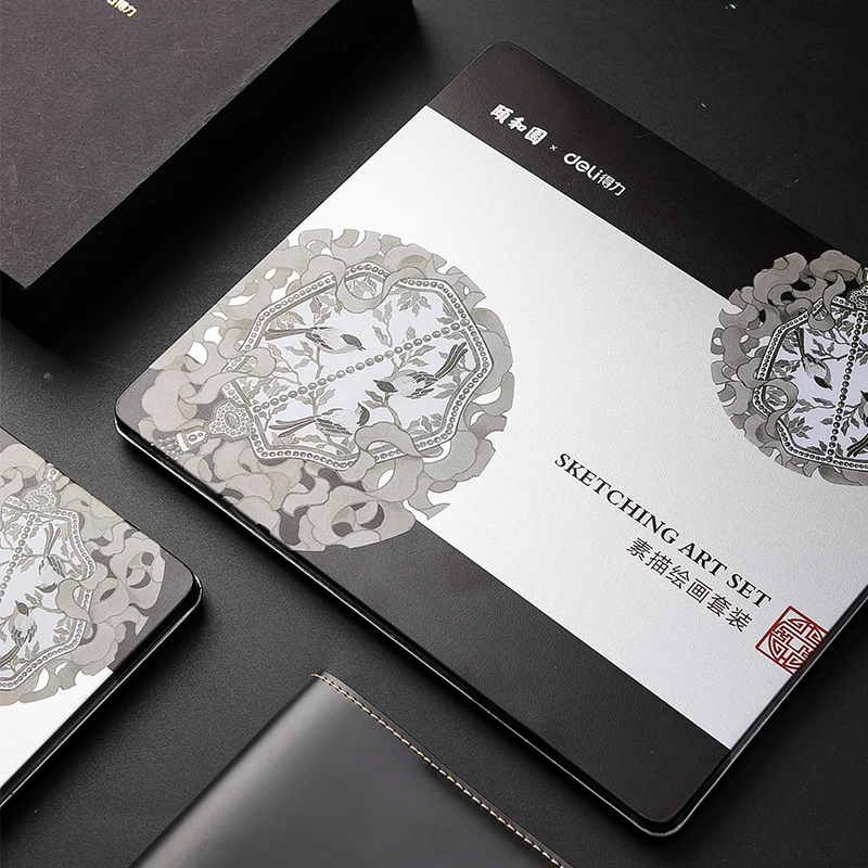 Карандаши для набросков DELI профессиональные карандаши угля художественная