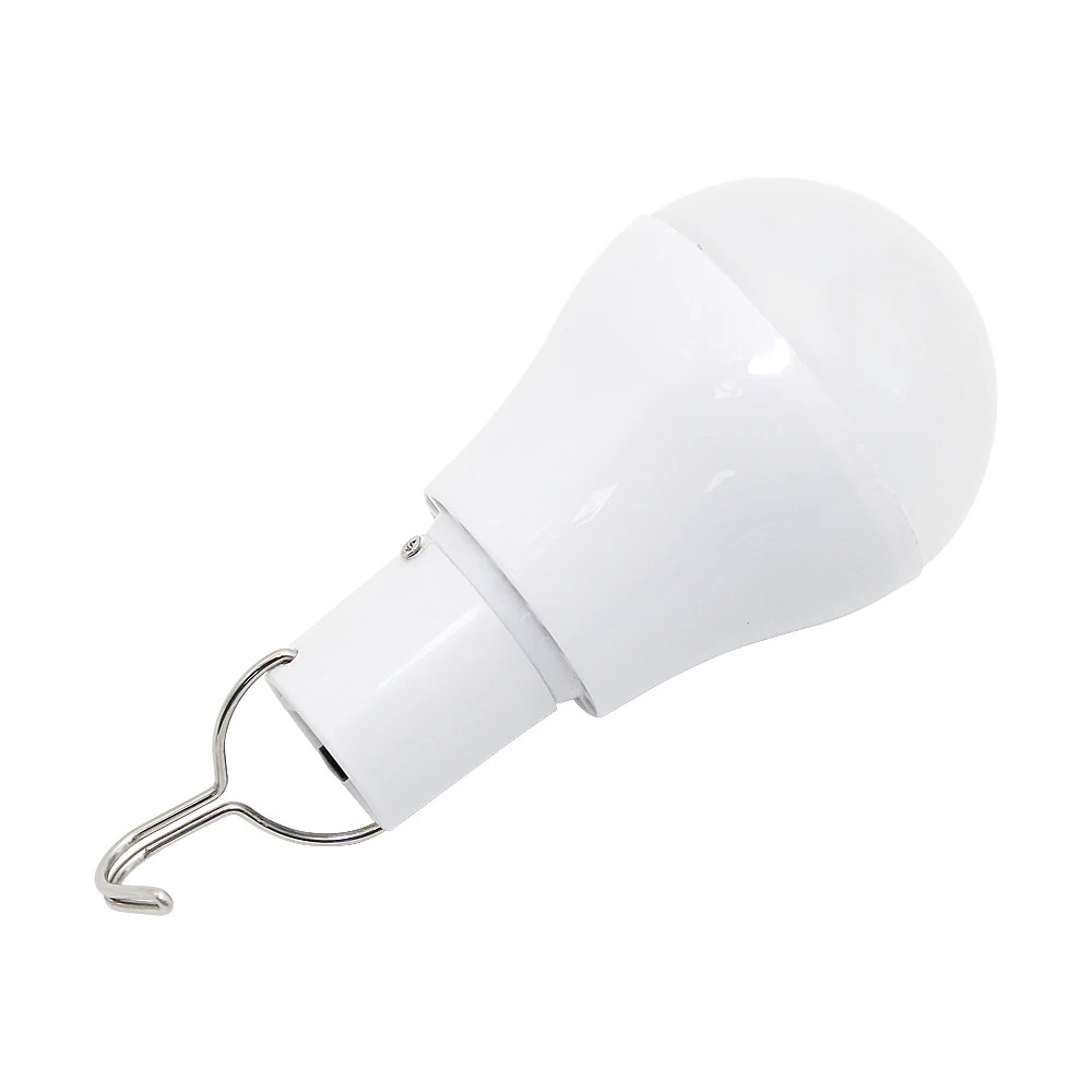 

Portable LED Solar Lamp Charged Solar Energy Light Panel Powered Emergency Bulb For Outdoor Garden Camping Tent Fishing