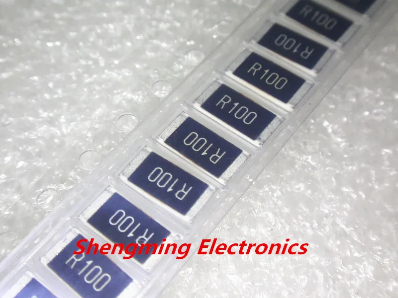 4000 шт. SMD резисторы 2512 1 Вт 0 Ом 0.1R R100 5% Оригинал RoHS|Резисторы| |