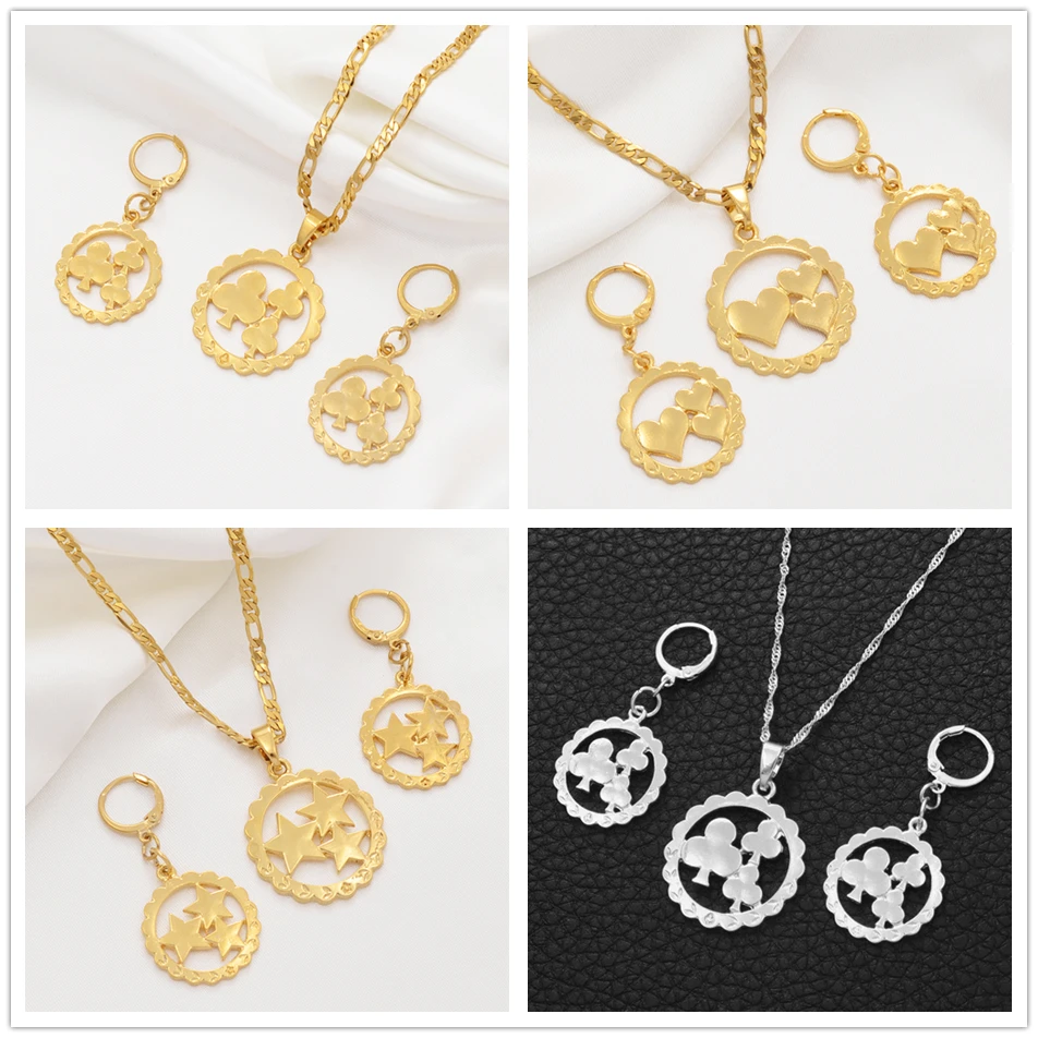 Комплект из колье и серёг для женщин|Ювелирные наборы| |