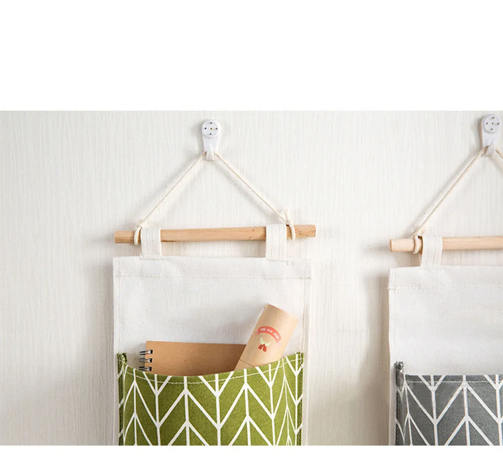 Настенная подвесная сумка для хранения с 3 отделениями органайзер контейнер