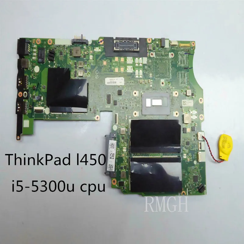 

Материнская плата для ноутбука Lenovo ThinkPad L450 i5-5300u CPU nm-a351 системная плата 100% test