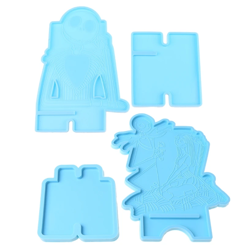 

DIY Mobile Phone Stand Epoxy Resin Mold Cellphone Holder Casting Silicone Mould W0YA