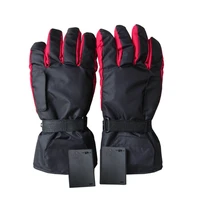 safety electric heated gloves ski warm gloves mittens battery type heating gloves touch motorcycle winter cycling thermal gloves