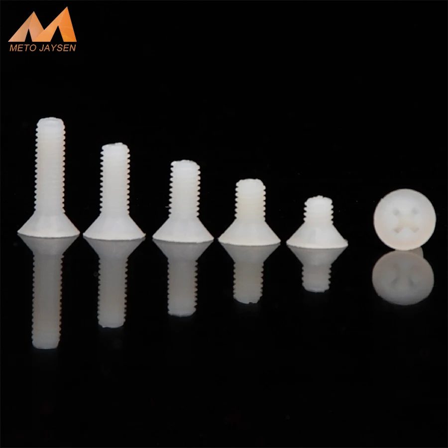 M4 M5 нейлоновые плоские головки крестообразные утопленные винты с потайной