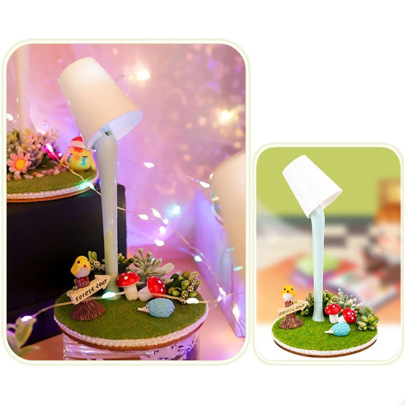 

1 Set Snowflake Mud Handmade Crafts Accessories Micro Landscape DIY Material Kit