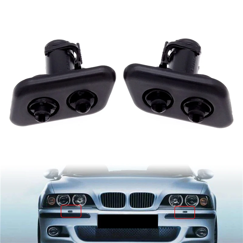 1 пара насадки для автомойки левой и правой фары BMW 5 серии E39 520i 520d 523i 540iP 525d 525i 525tds