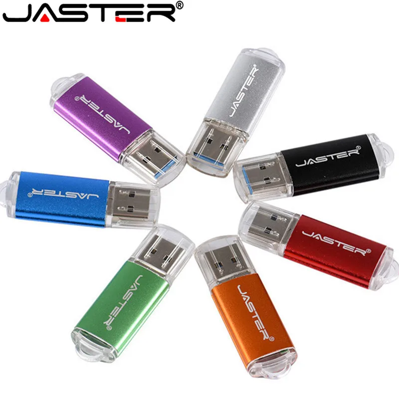 JASTER USB флеш накопитель 64 ГБ оригинальный Гб флешка металлическая реальная