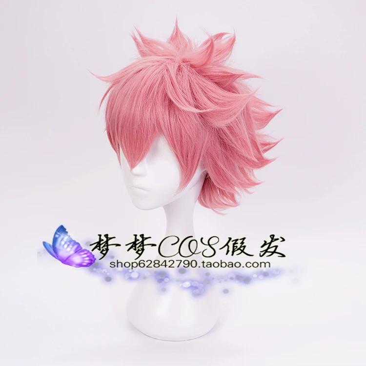 Парик для косплея из м/ф Моя геройская Академия с шапочкой |