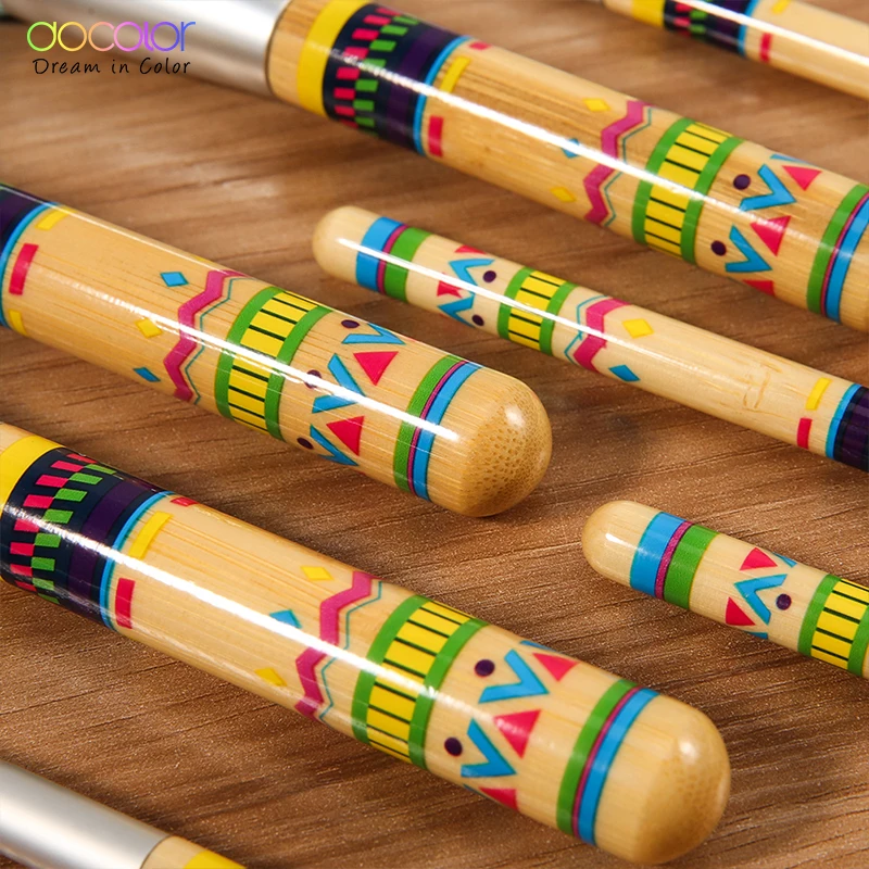 Набор кистей для макияжа Docolor набор профессионального из синтетических волос