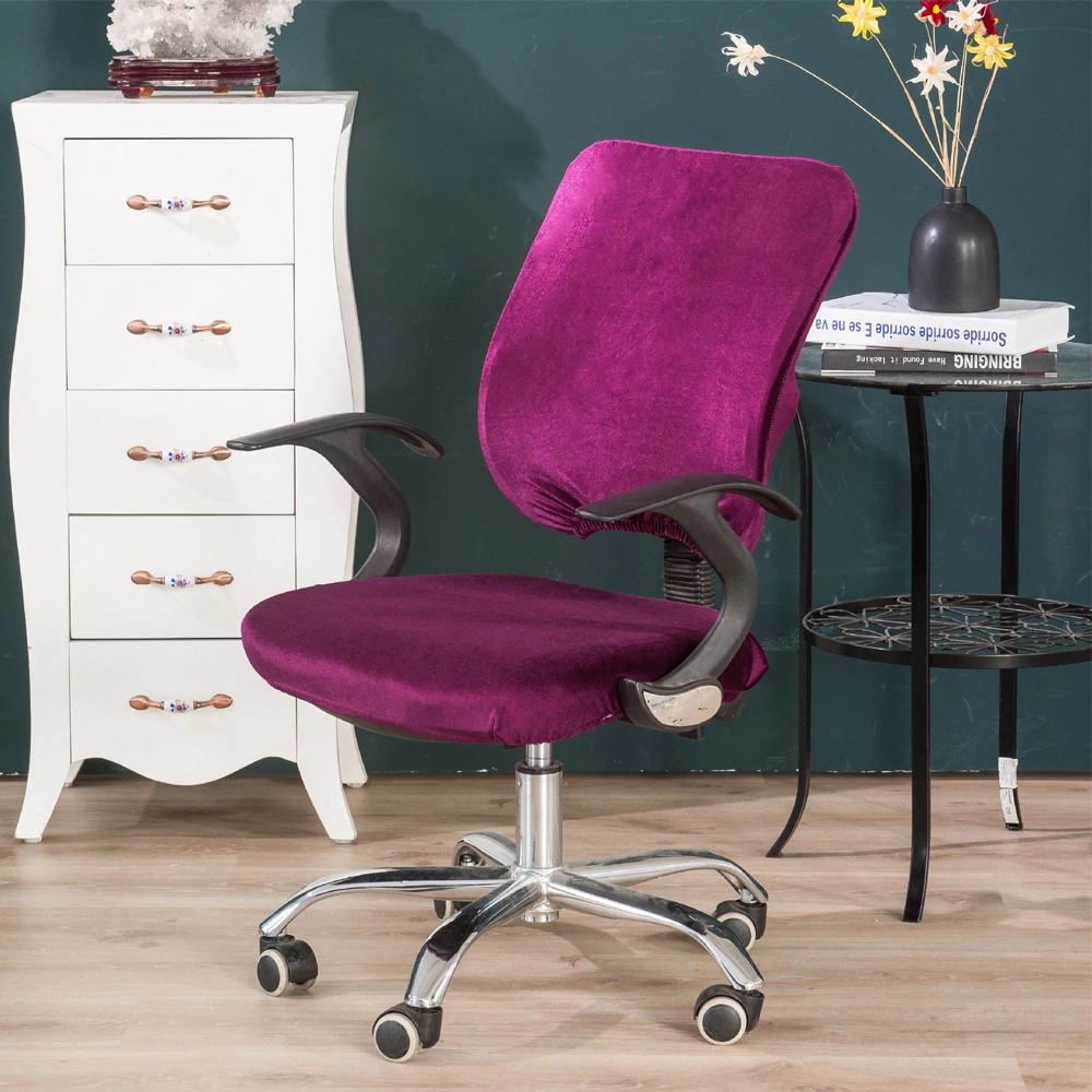 Эластичный офисный чехол на компьютерное кресло для кресла спандекс вращающийся