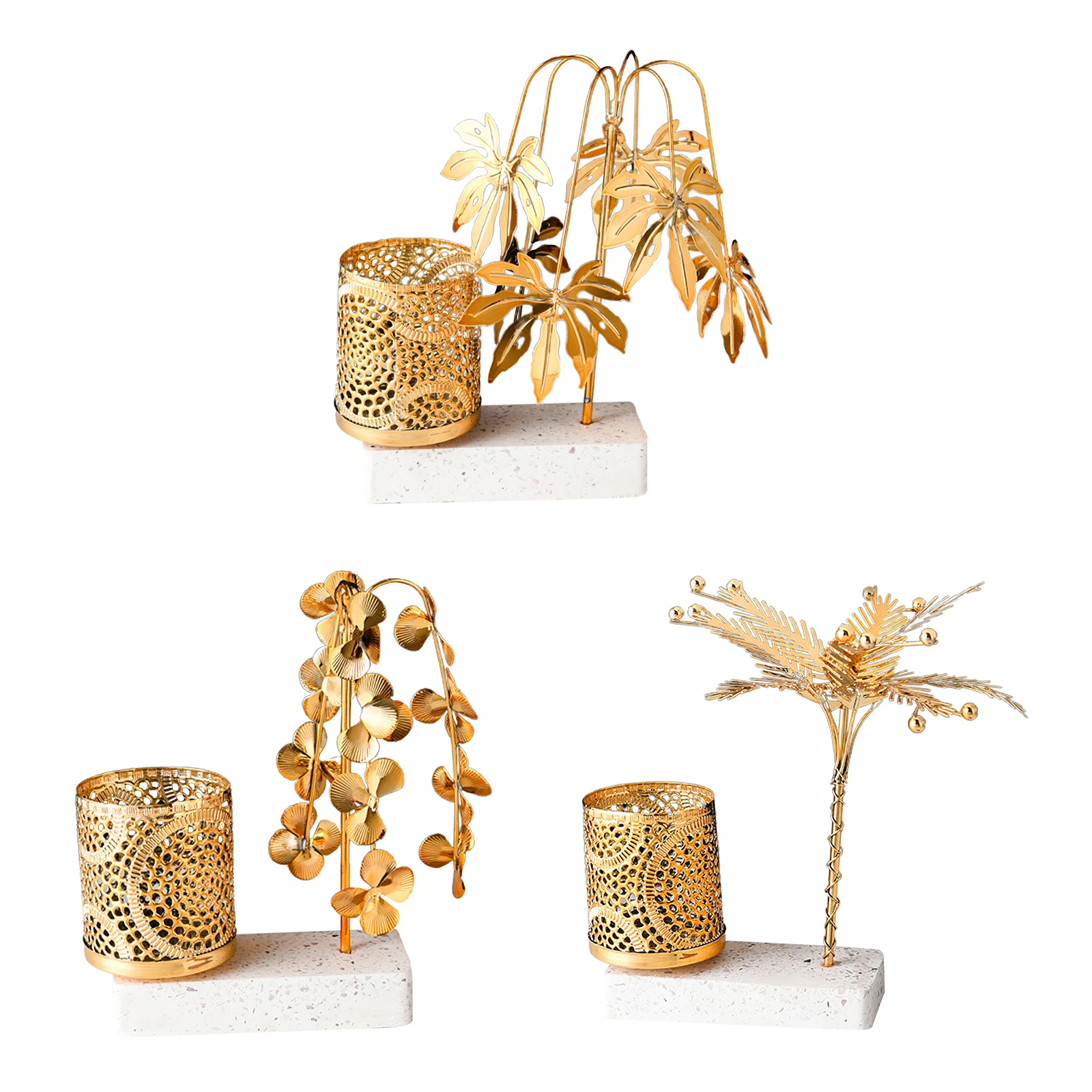 

Pen Holder w/ Tree Statues for Study Room Office Home Decoration Organizer