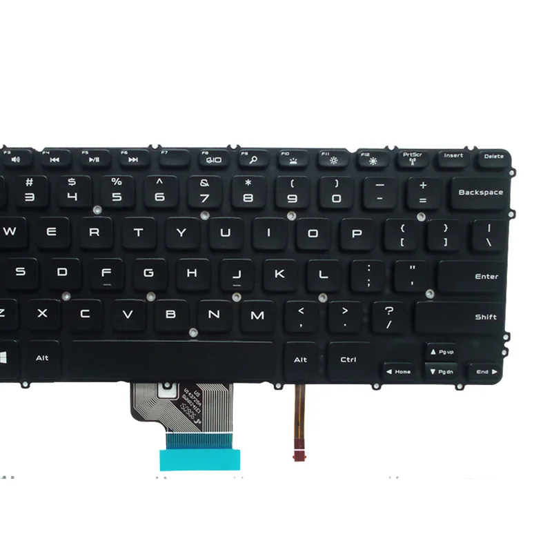 Английская клавиатура для ноутбука с подсветкой Dns Dell Black Precision M3800 XPS15 XPS 15-9530 15 9530