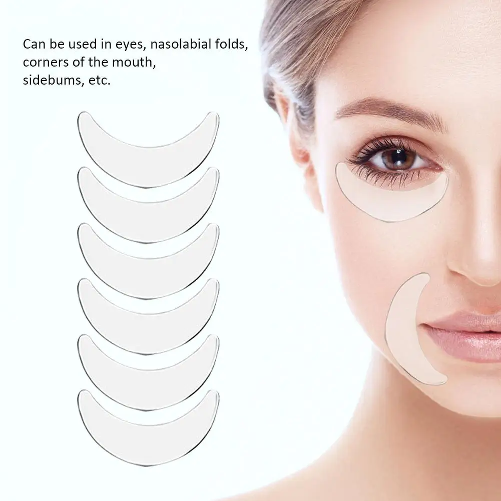 11 шт./компл. силиконовые морщин наклейка на лоб многоразовый уход за кожей лица