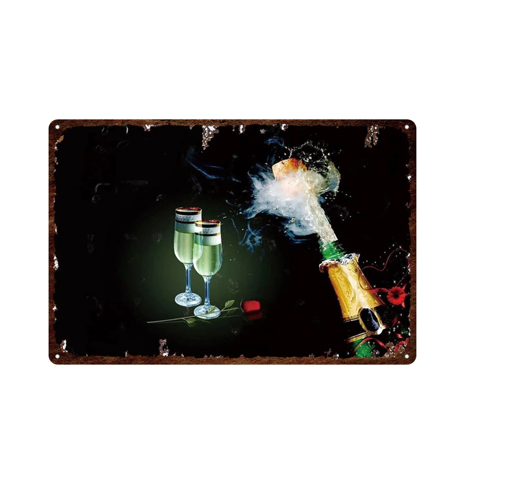 Праздничный стиль металлический налет Гавайский Тайланд курорт природный