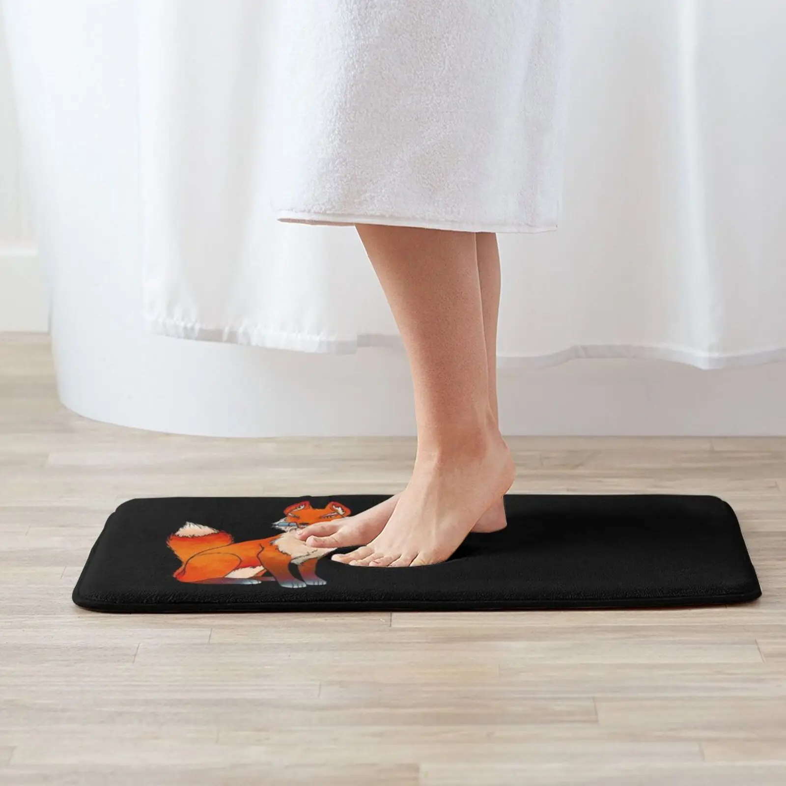 Коврик Inari с ключом противоскользящий для спальни входной двери | Дом и сад